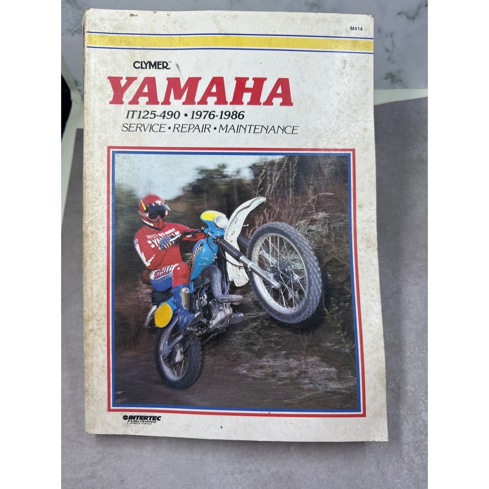 Clymer Yamaha IT125-490 1976-1986 Service Repair Maintenance Manual M414